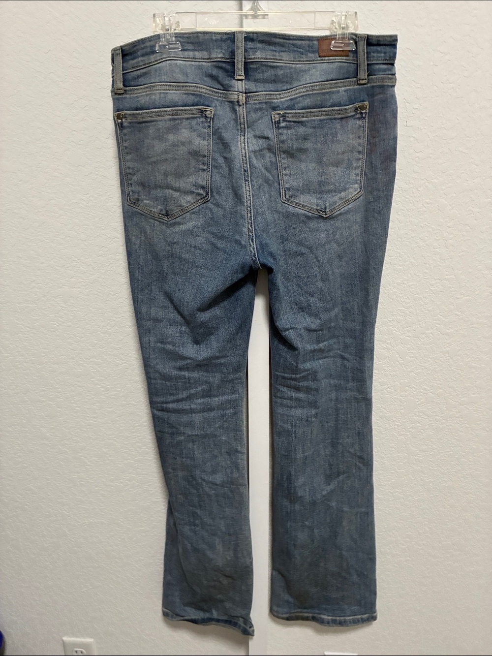 Judy Blue Mid Rise Blue Bootcut Jeans - Picture 4 of 9